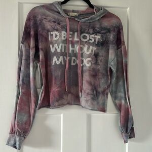 Small Altard State crop hoodie